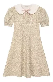 Хлопковое платье Designers cat