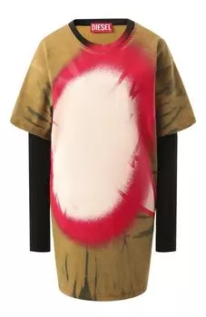 Хлопковое платье Diesel