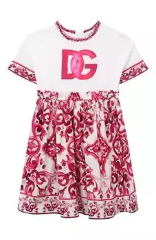 Хлопковое платье Dolce & Gabbana