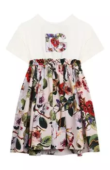 Хлопковое платье Dolce & Gabbana