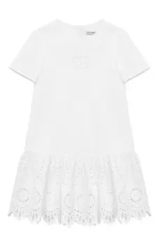 Хлопковое платье Dolce & Gabbana