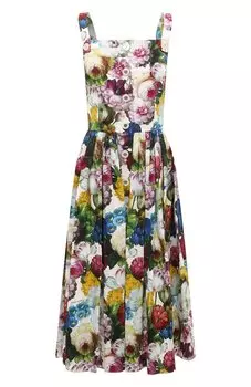 Хлопковое платье Dolce & Gabbana