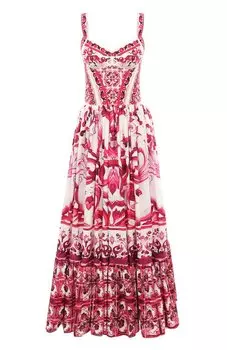 Хлопковое платье Dolce & Gabbana