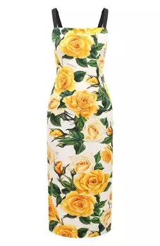 Шелковое платье Dolce & Gabbana