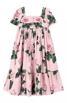 Хлопковое платье Dolce & Gabbana