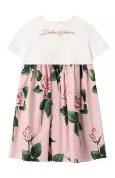 Хлопковое платье Dolce & Gabbana