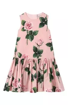 Хлопковое платье Dolce & Gabbana