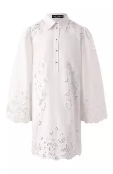 Хлопковое платье Dolce & Gabbana