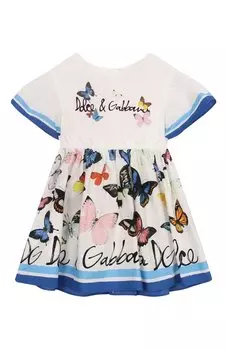 Хлопковое платье Dolce & Gabbana
