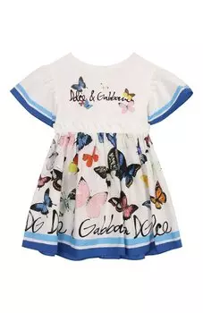 Хлопковое платье Dolce & Gabbana