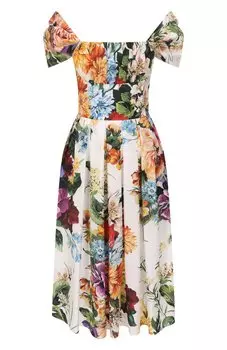 Хлопковое платье Dolce & Gabbana