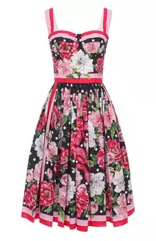 Хлопковое платье Dolce & Gabbana