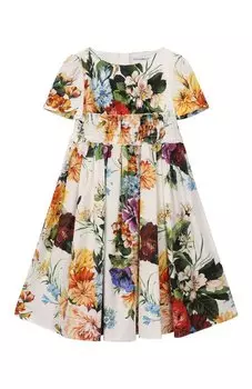 Хлопковое платье Dolce & Gabbana