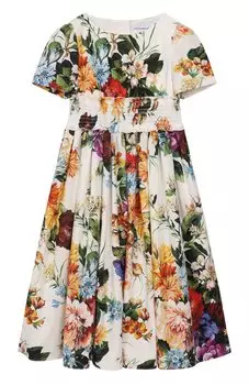 Хлопковое платье Dolce & Gabbana