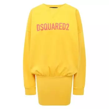 Хлопковое платье Dsquared2