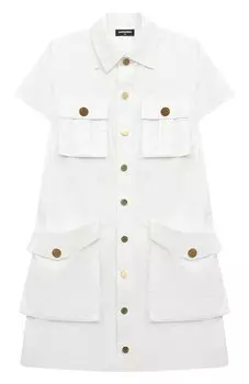 Хлопковое платье Dsquared2