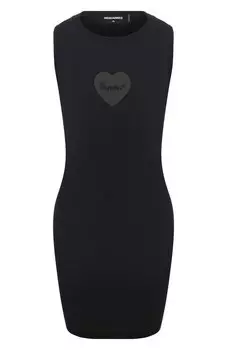 Хлопковое платье Dsquared2