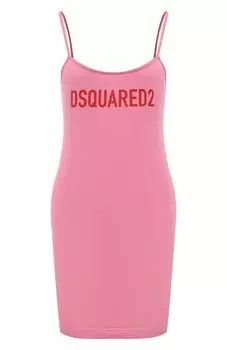 Хлопковое платье Dsquared2