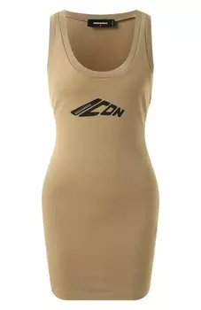 Хлопковое платье Dsquared2