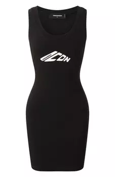 Хлопковое платье Dsquared2