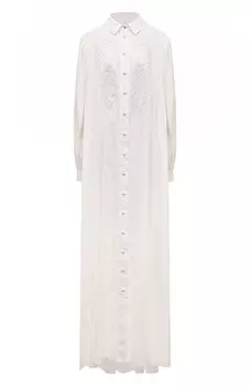 Хлопковое платье Elie Saab