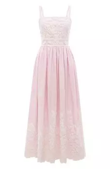Хлопковое платье Elie Saab