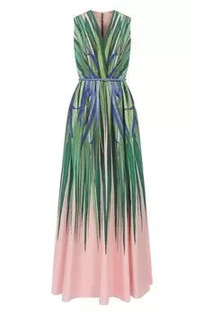 Хлопковое платье Elie Saab