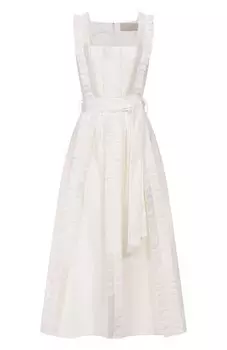 Хлопковое платье Elie Saab