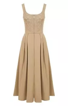 Хлопковое платье Elie Saab