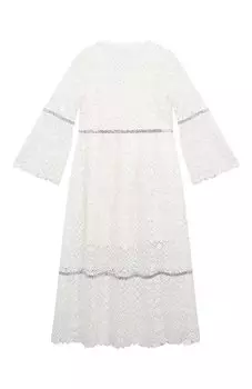 Хлопковое платье Elie Saab junior