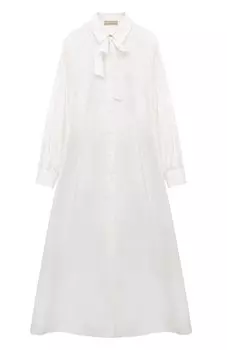 Хлопковое платье Elie Saab junior