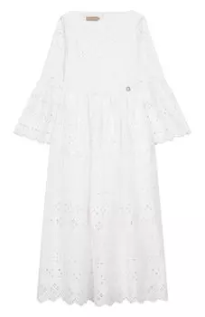 Хлопковое платье Elie Saab junior