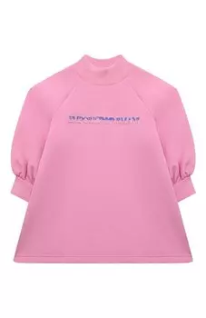 Хлопковое платье Emporio Armani