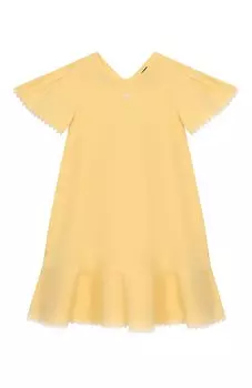 Хлопковое платье Emporio Armani