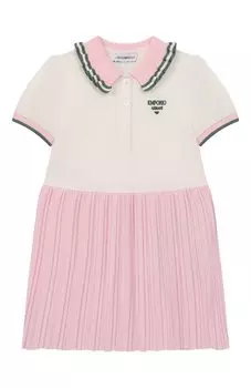 Хлопковое платье Emporio Armani