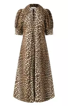 Хлопковое платье Ganni