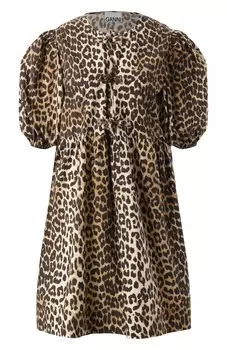 Хлопковое платье Ganni