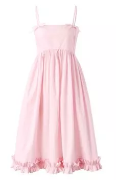 Хлопковое платье Ganni