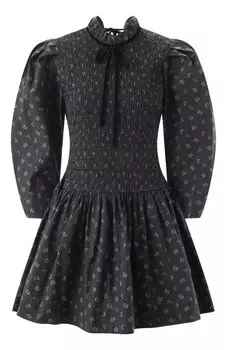 Хлопковое платье Ganni