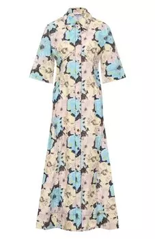 Хлопковое платье Ganni