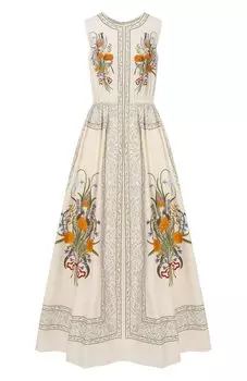 Хлопковое платье Giambattista Valli