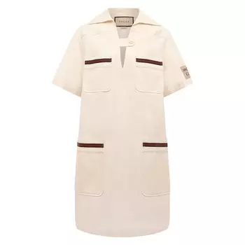Хлопковое платье Gucci