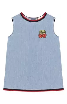 Хлопковое платье Gucci