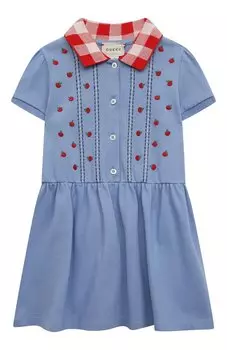 Хлопковое платье Gucci