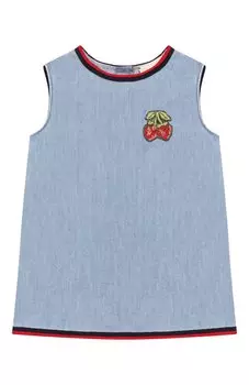 Хлопковое платье Gucci