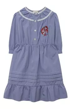 Хлопковое платье Gucci