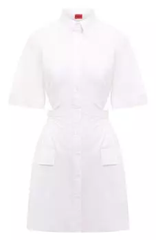 Хлопковое платье HUGO