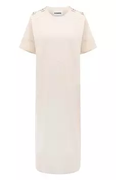 Хлопковое платье Jil Sander