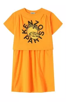 Хлопковое платье Kenzo