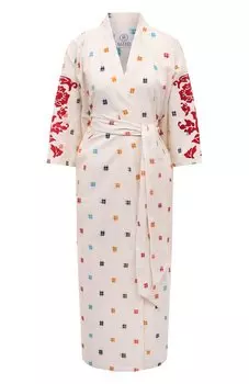 Хлопковое платье-кимоно Kleed Loungewear